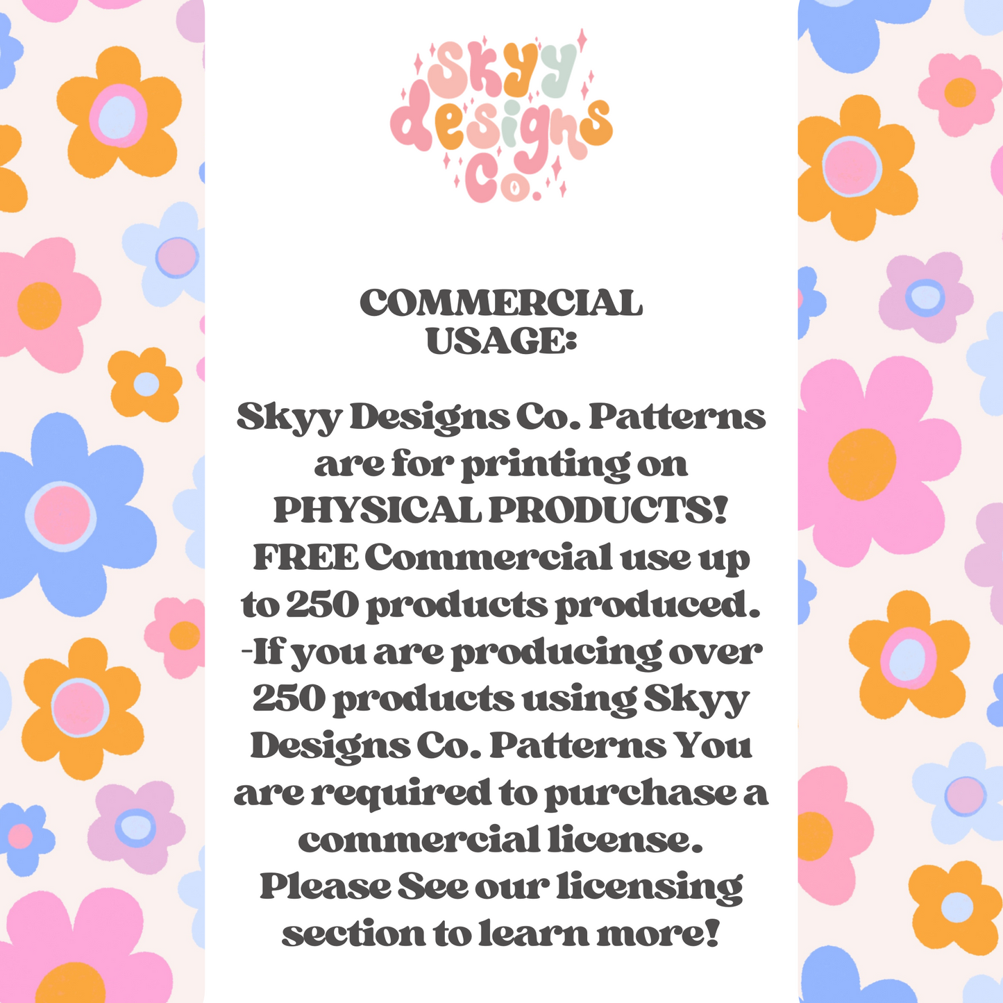 Bright Spring Floral Pattern