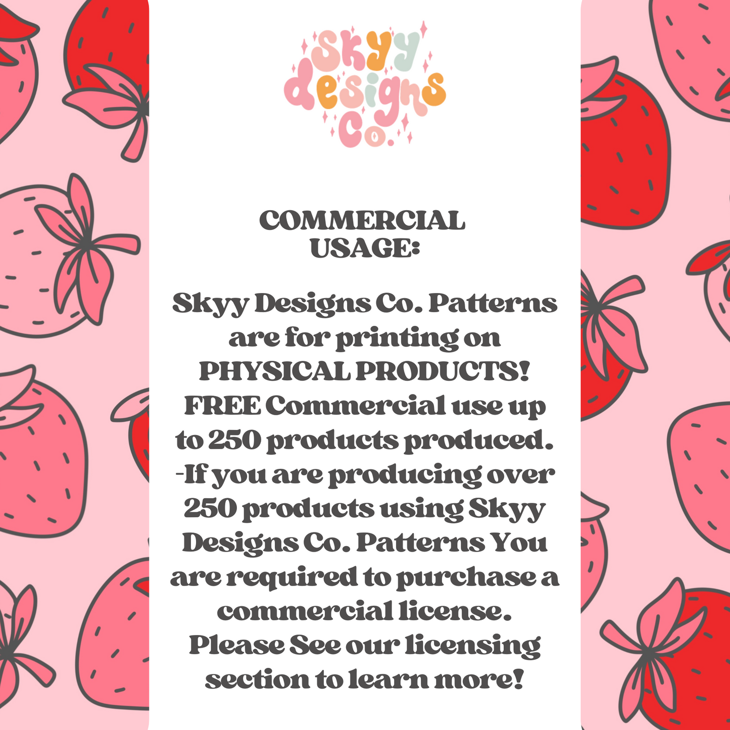 Strawberry Valentine Pattern