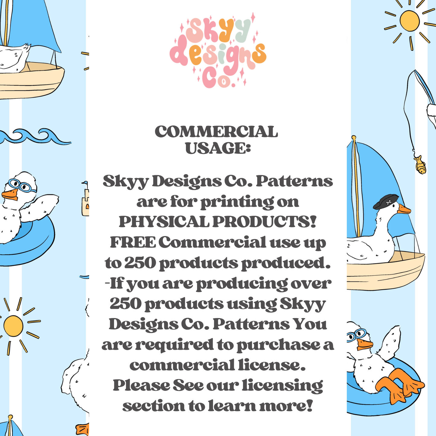 Swimming Summer Ducks