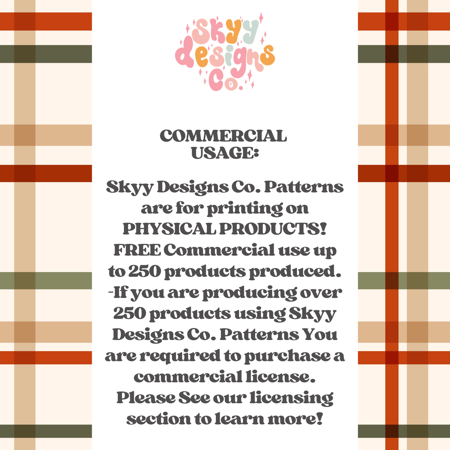 Traditional Christmas gingham