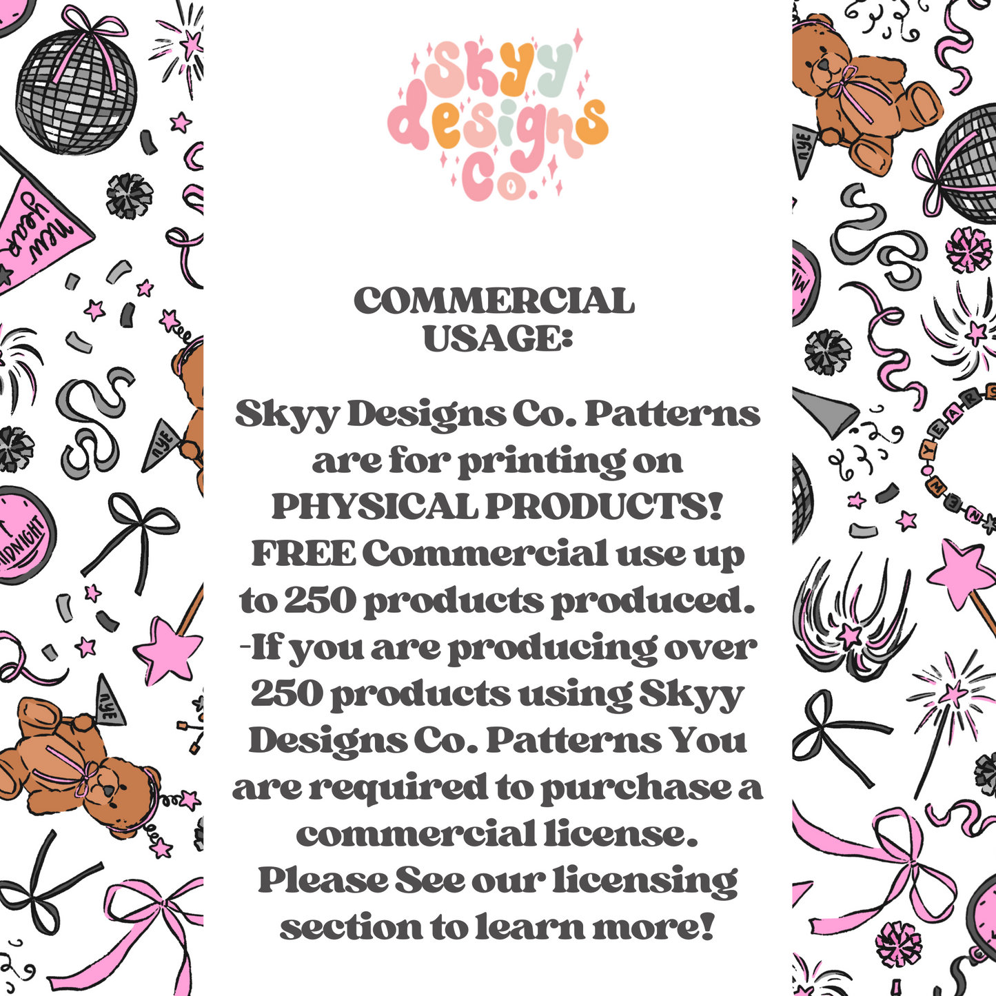 Preppy New Years Bears