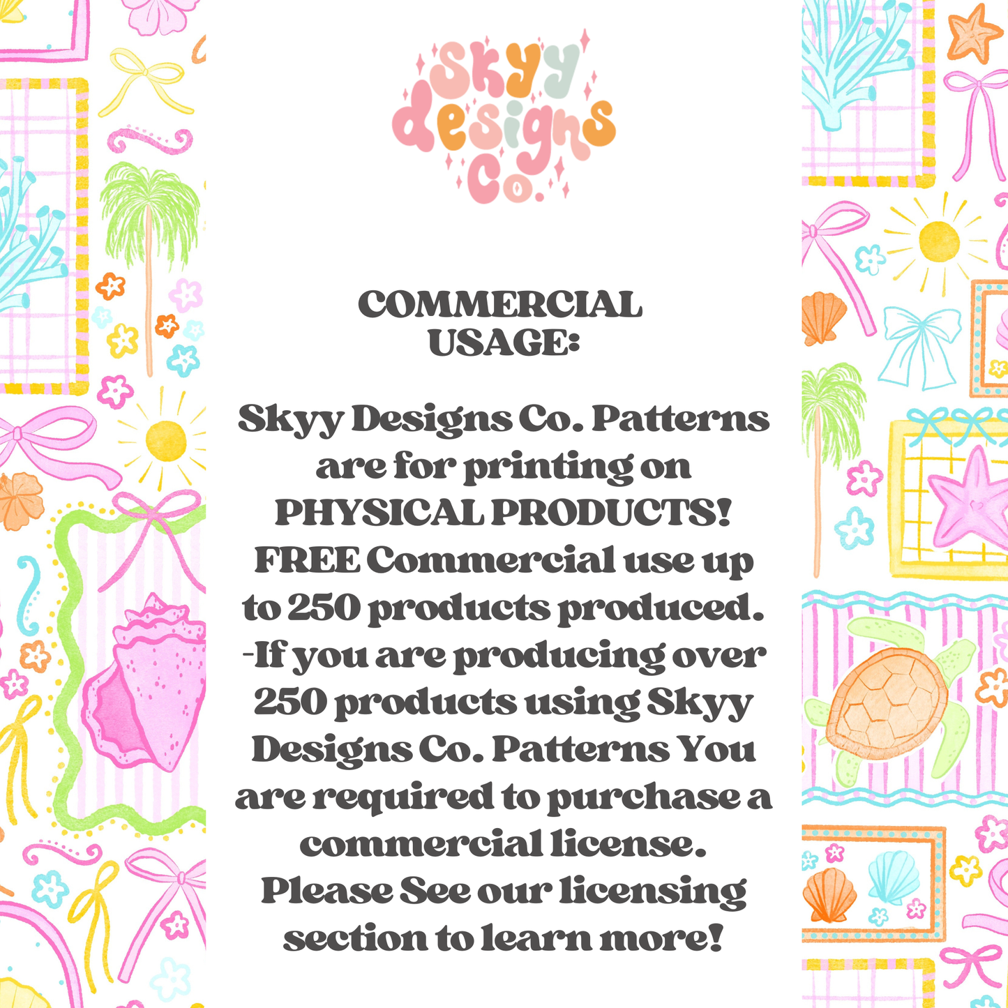 Pastel Summer Stamps