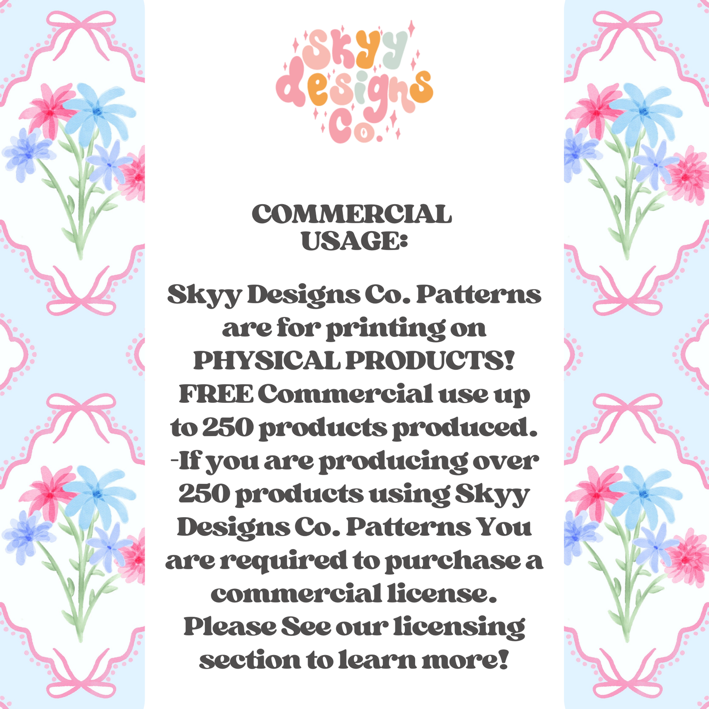 Pastel Watercolor floral Patchwork