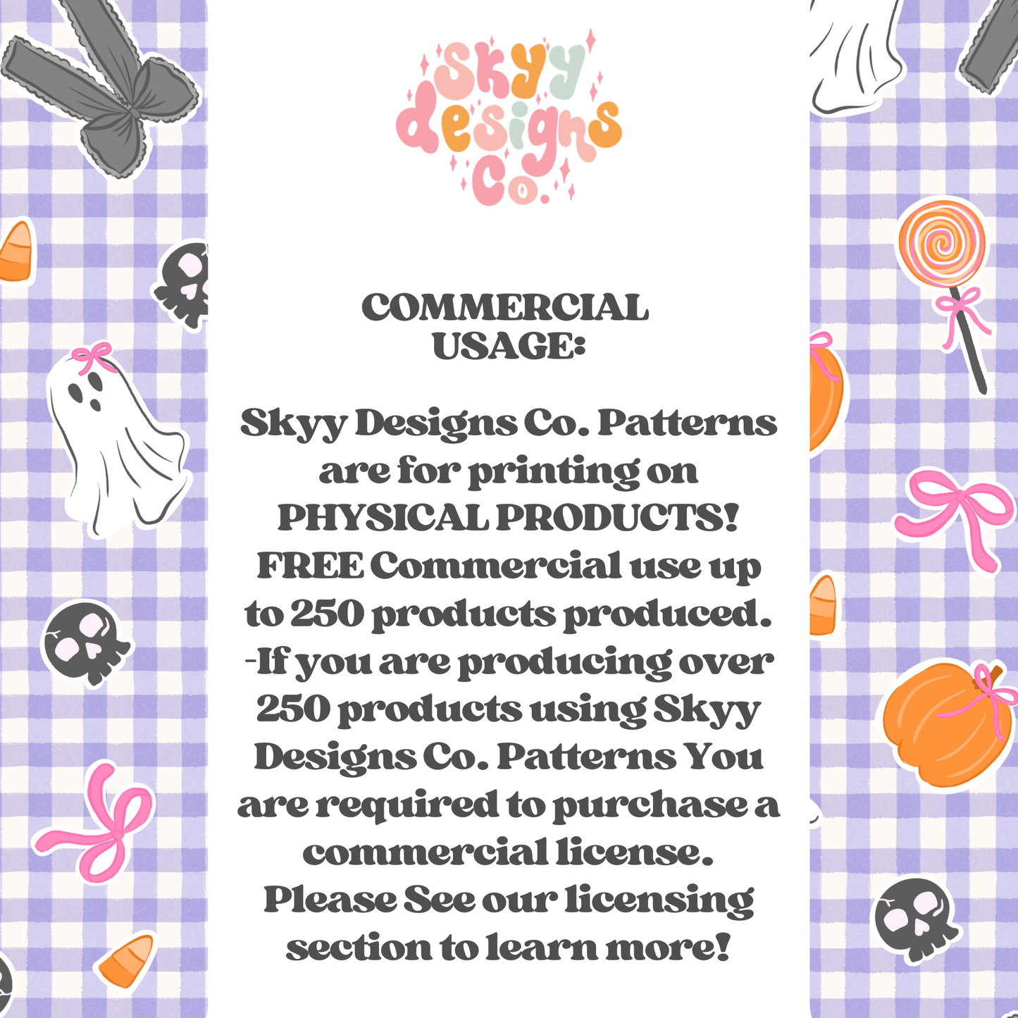 Preppy Gingham Halloween