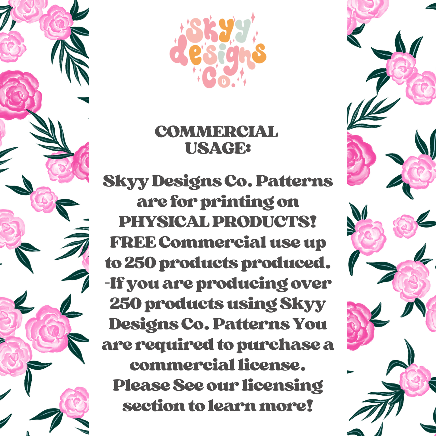 Watercolor Roses floral