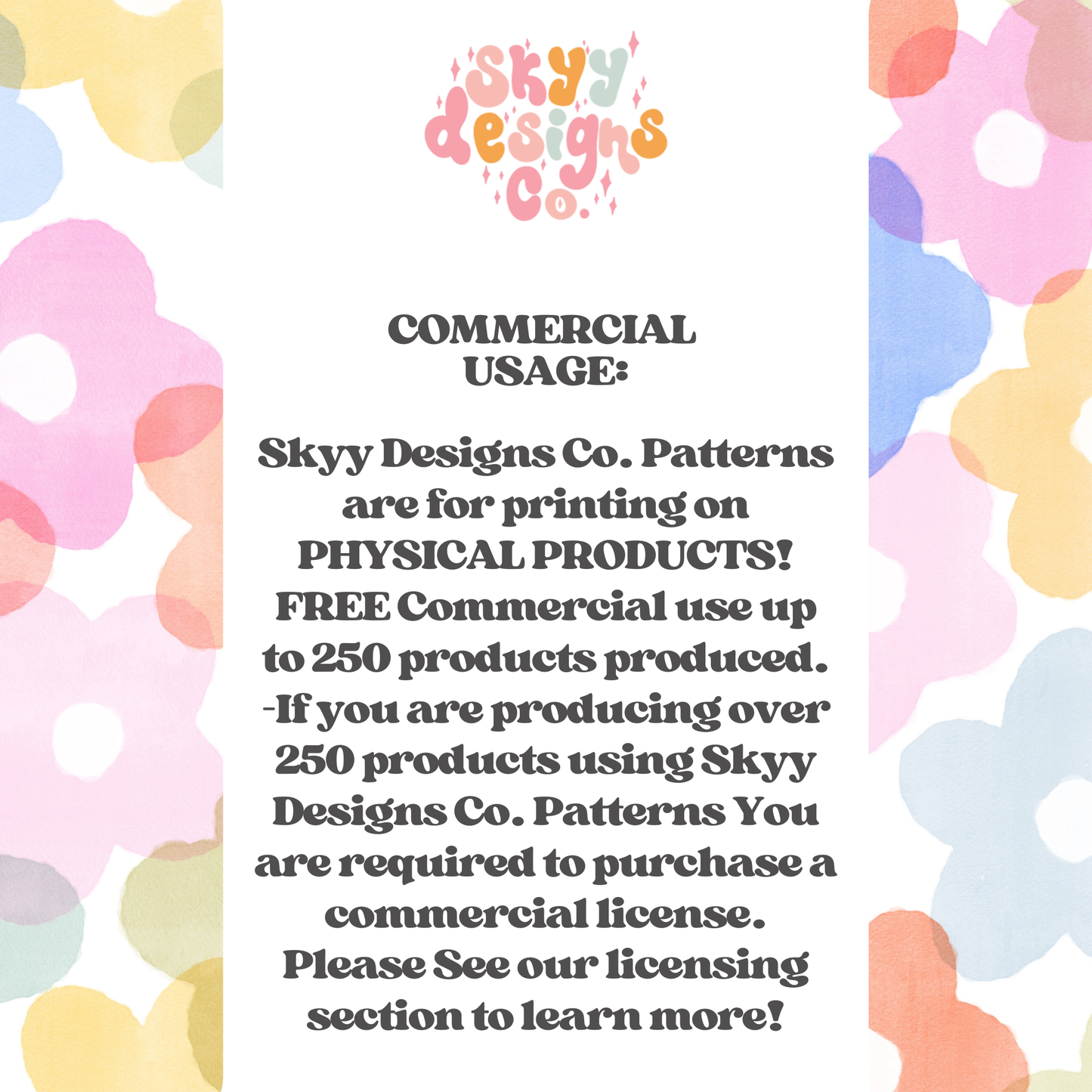 Watercolor Daisy Floral