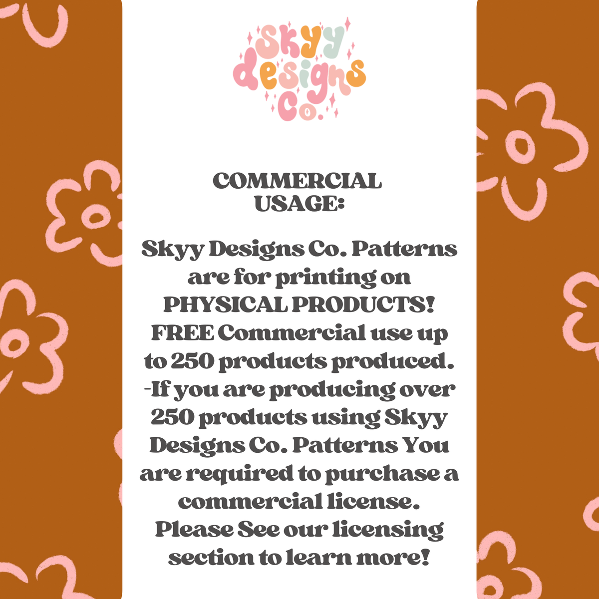 Fall Minimal Daisy