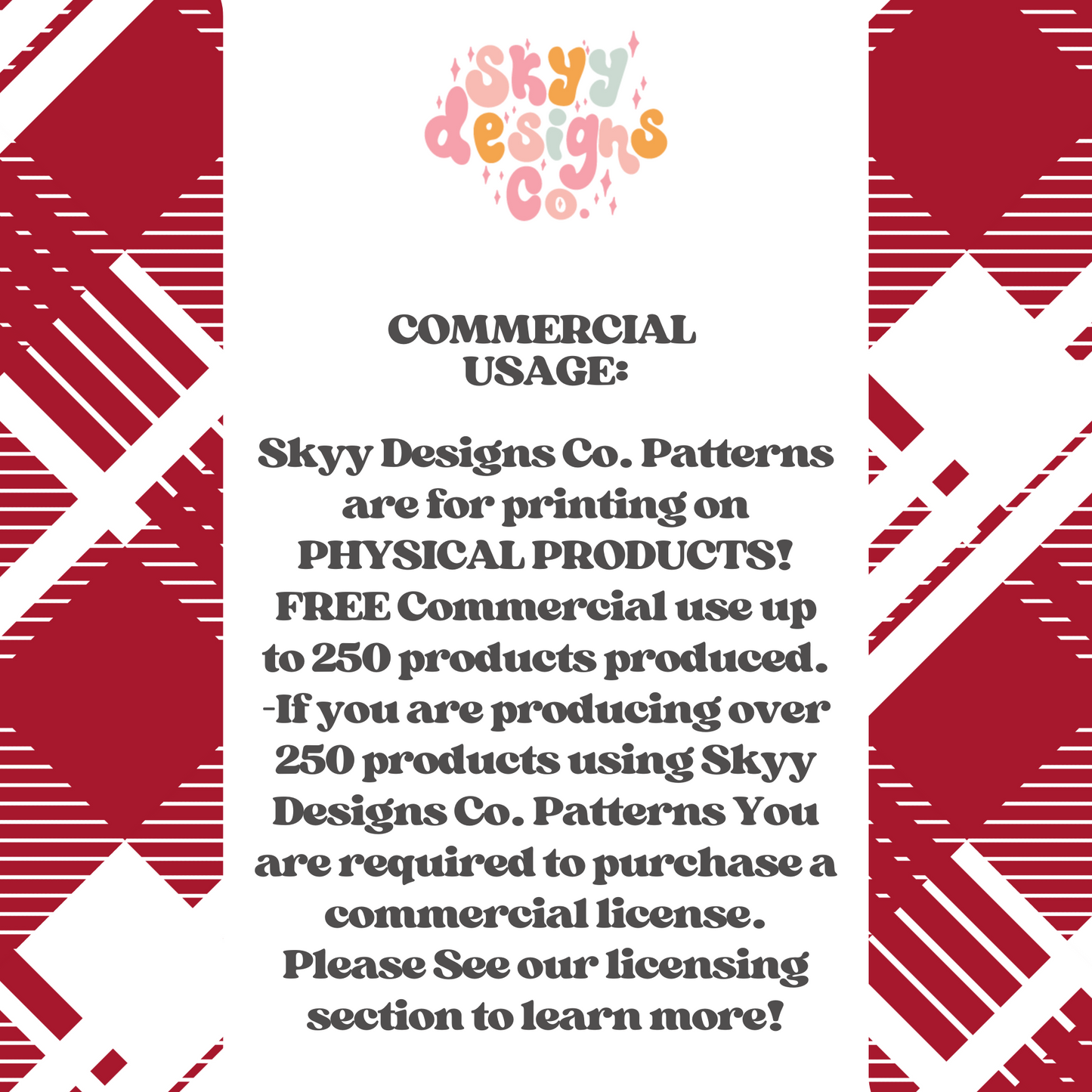 Christmas Gingham Seamless Pattern