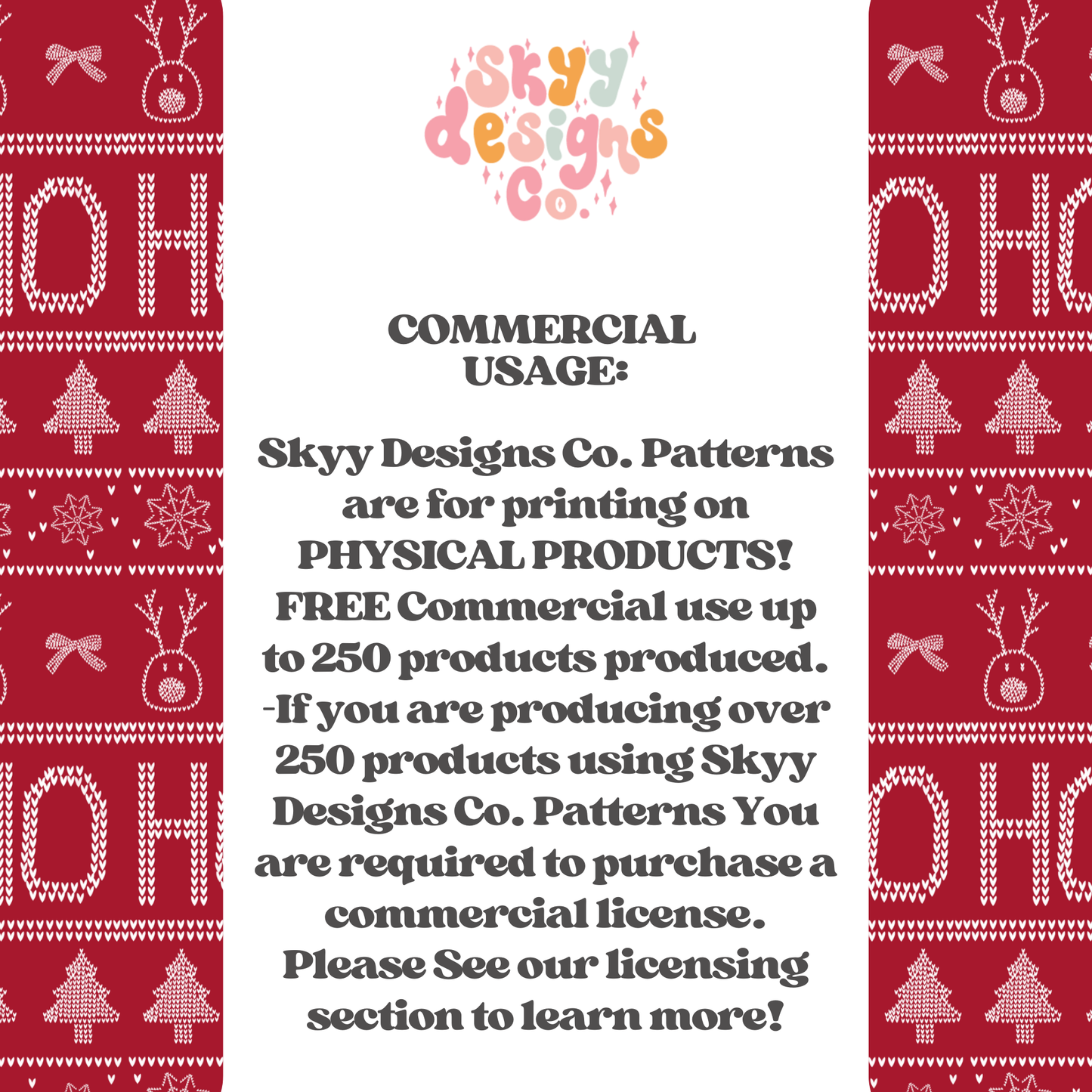 Christmas Sweater Seamless Pattern