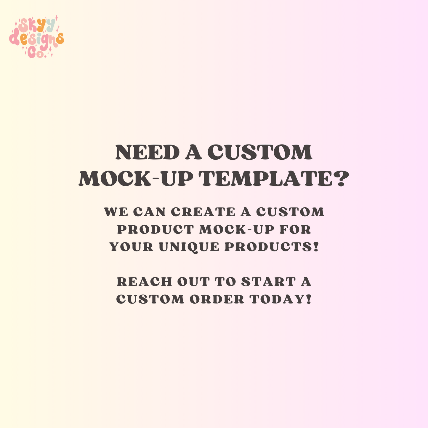 Bow scrunchie Mock-up template