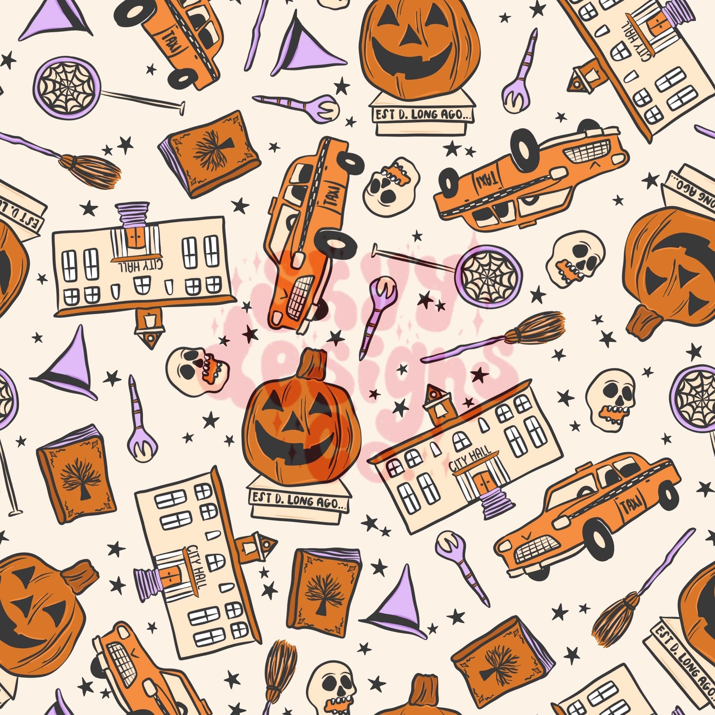 LIMITED EDITION Halloween movie inspired seamless SkyyDesignsCo