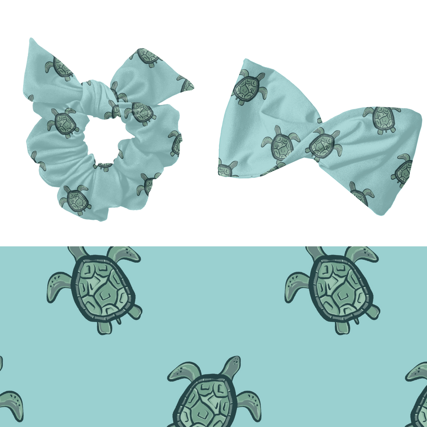 Nautical Turtles Pattern