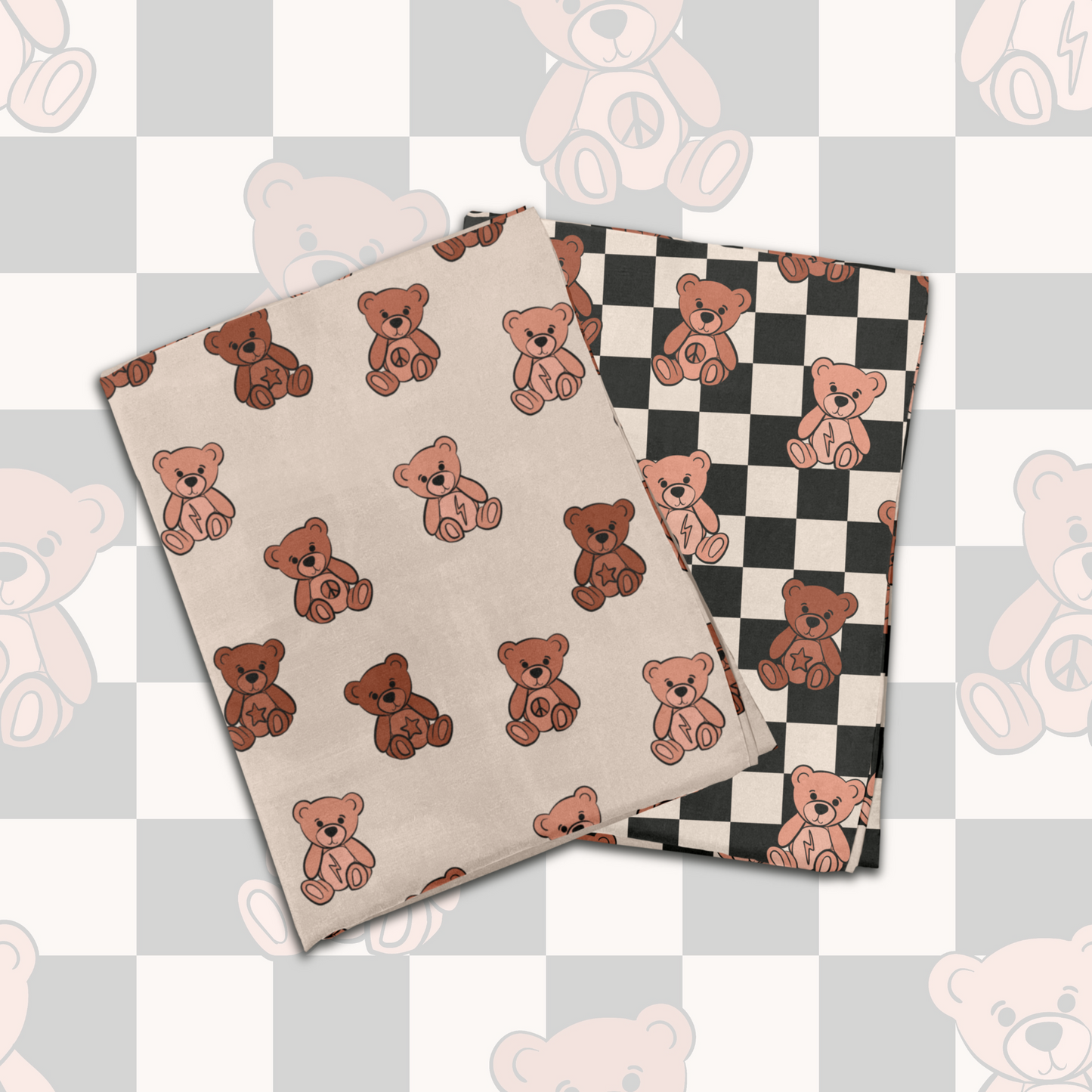 Boys Valentine Bears Pattern