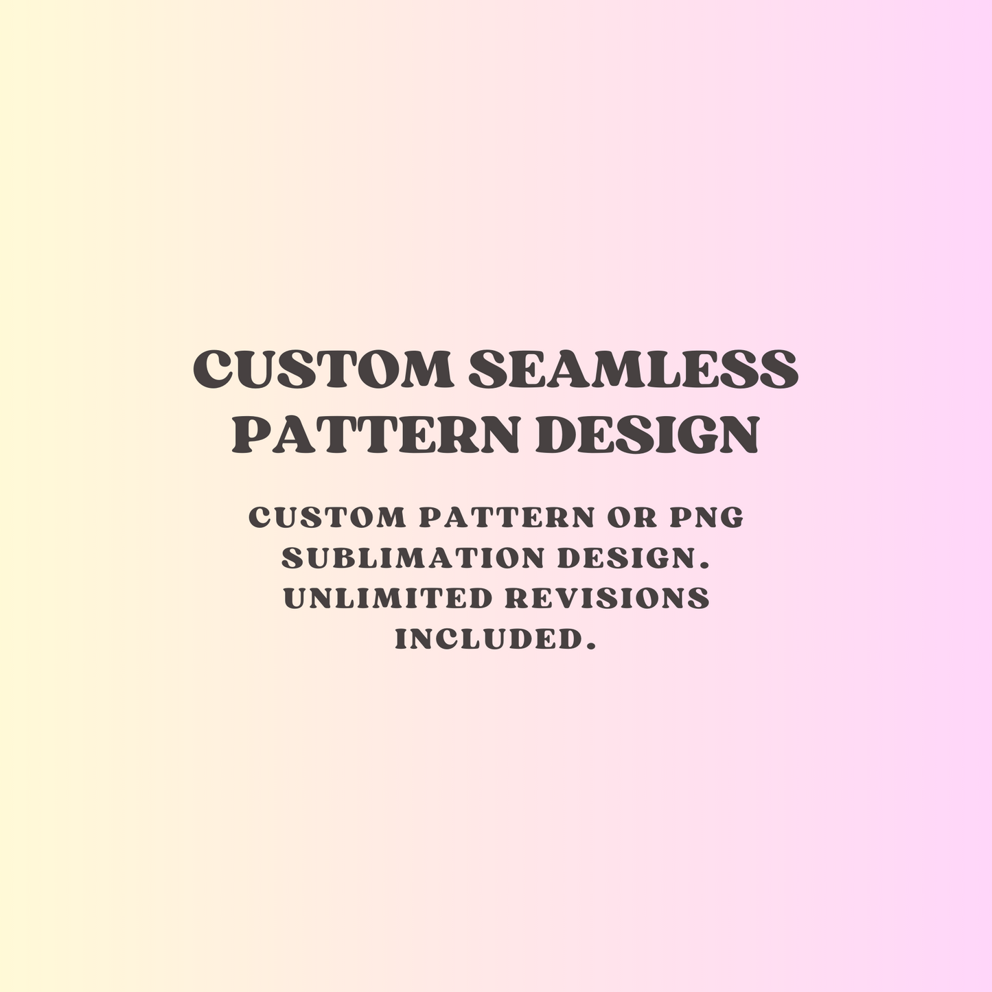 Custom Seamless Pattern Design By Skyy Designs Co.