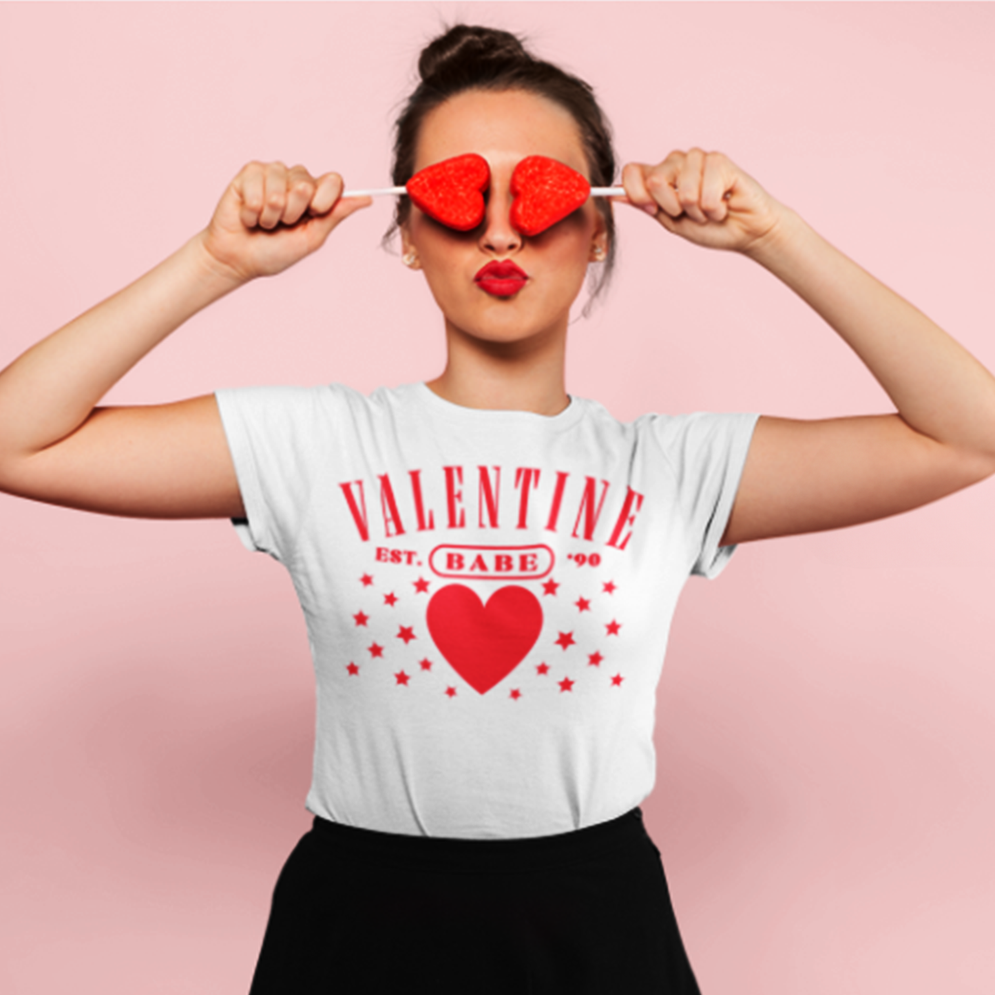 Valentine Babe PNG Design