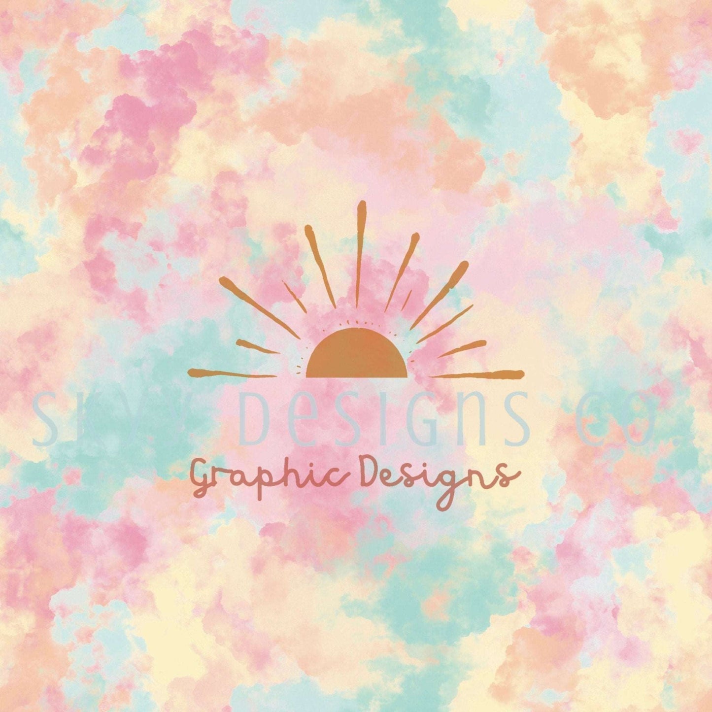 Pastel tie dye digital seamless pattern for fabrics and wallpapers, Pastel digital paper, Seamless pattern tie dye pastel wallpaper - SkyyDesignsCo