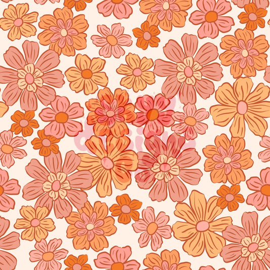 Boho fall floral seamless pattern - SkyyDesignsCo | Seamless Pattern Designs