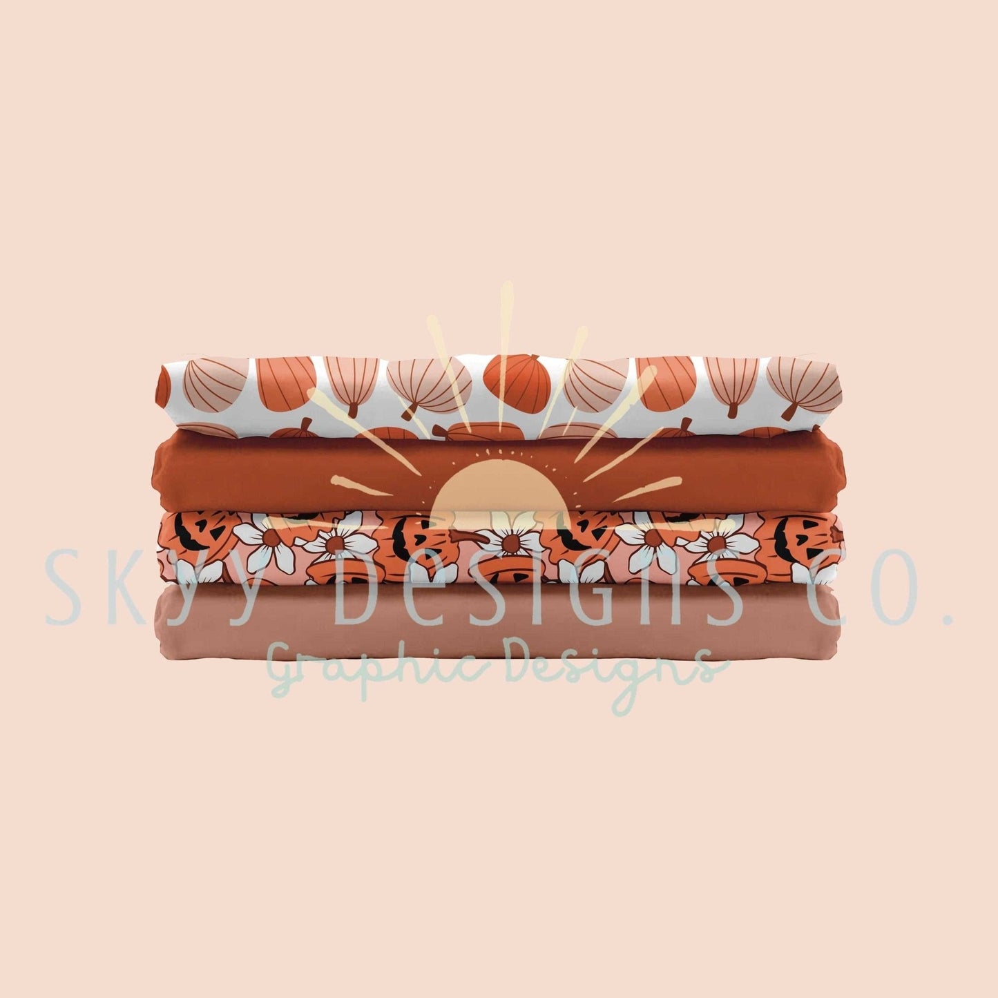 DBP fabric stack mockup template - SkyyDesignsCo