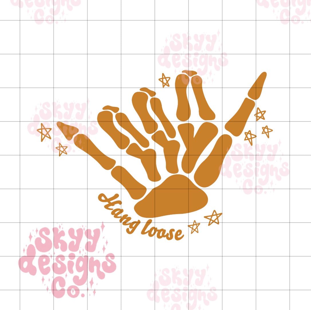 Hang loose skeleton hand PNG - SkyyDesignsCo
