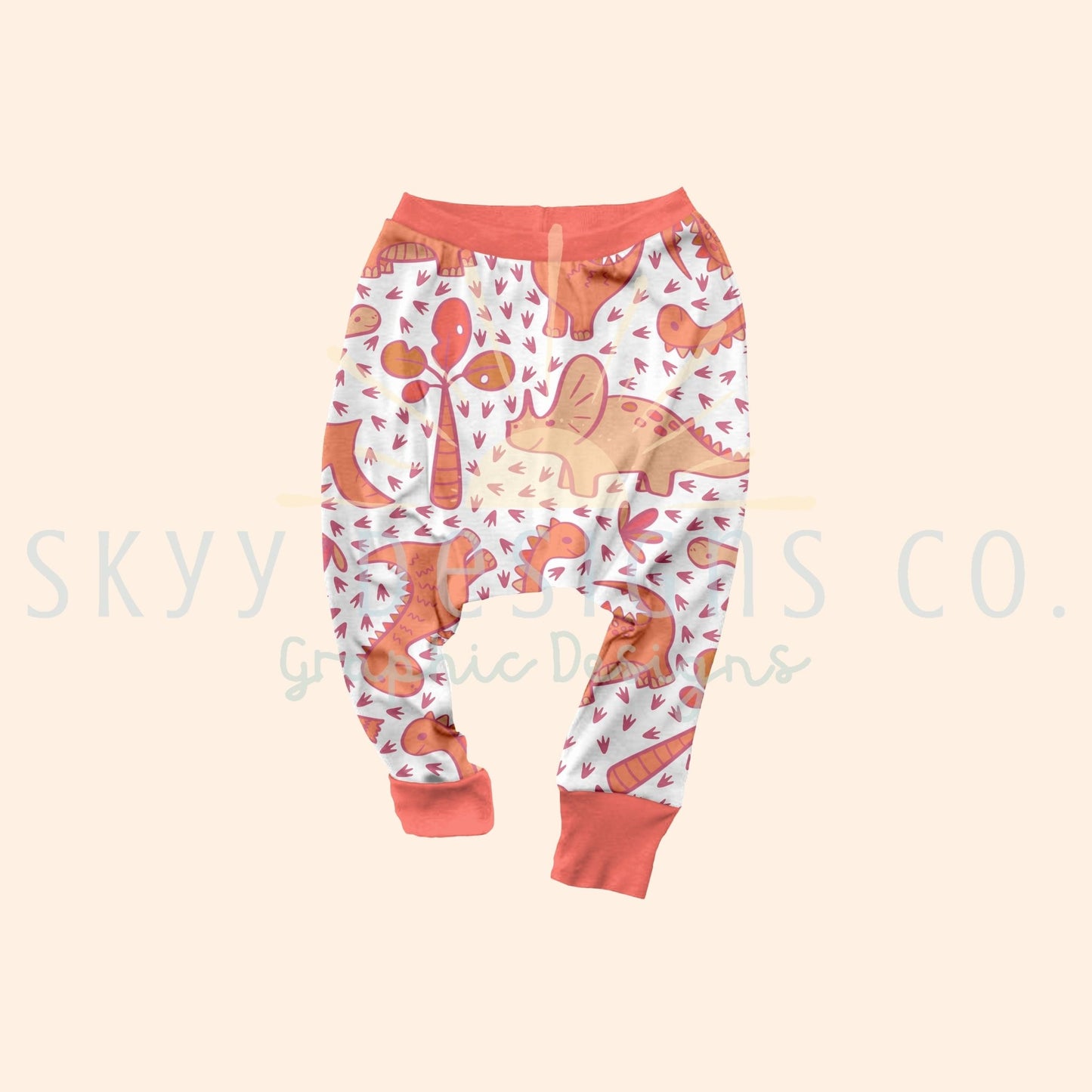 Jogger pants mock-up template - SkyyDesignsCo
