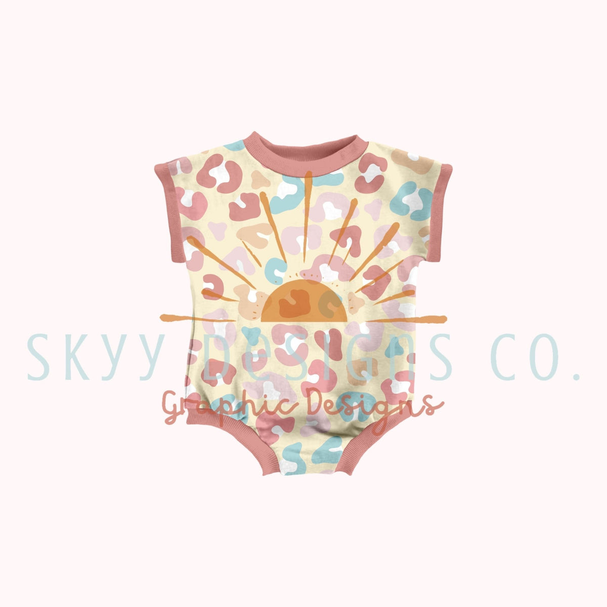 Short sleeve sweater romper mock-up template - SkyyDesignsCo