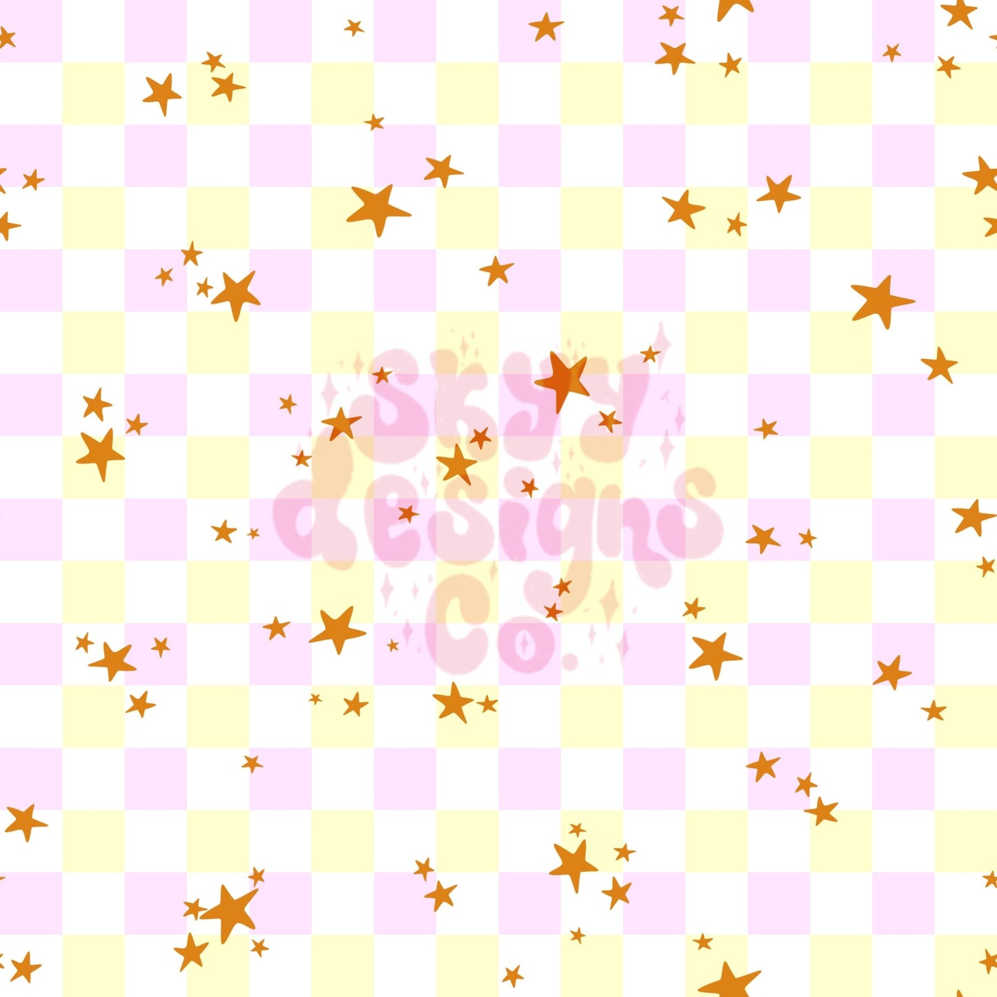 Spring pastel gingham seamless pattern - SkyyDesignsCo