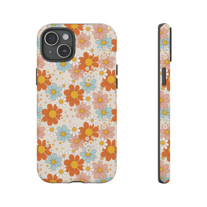 Vintage Retro Daisy Floral Phone Case