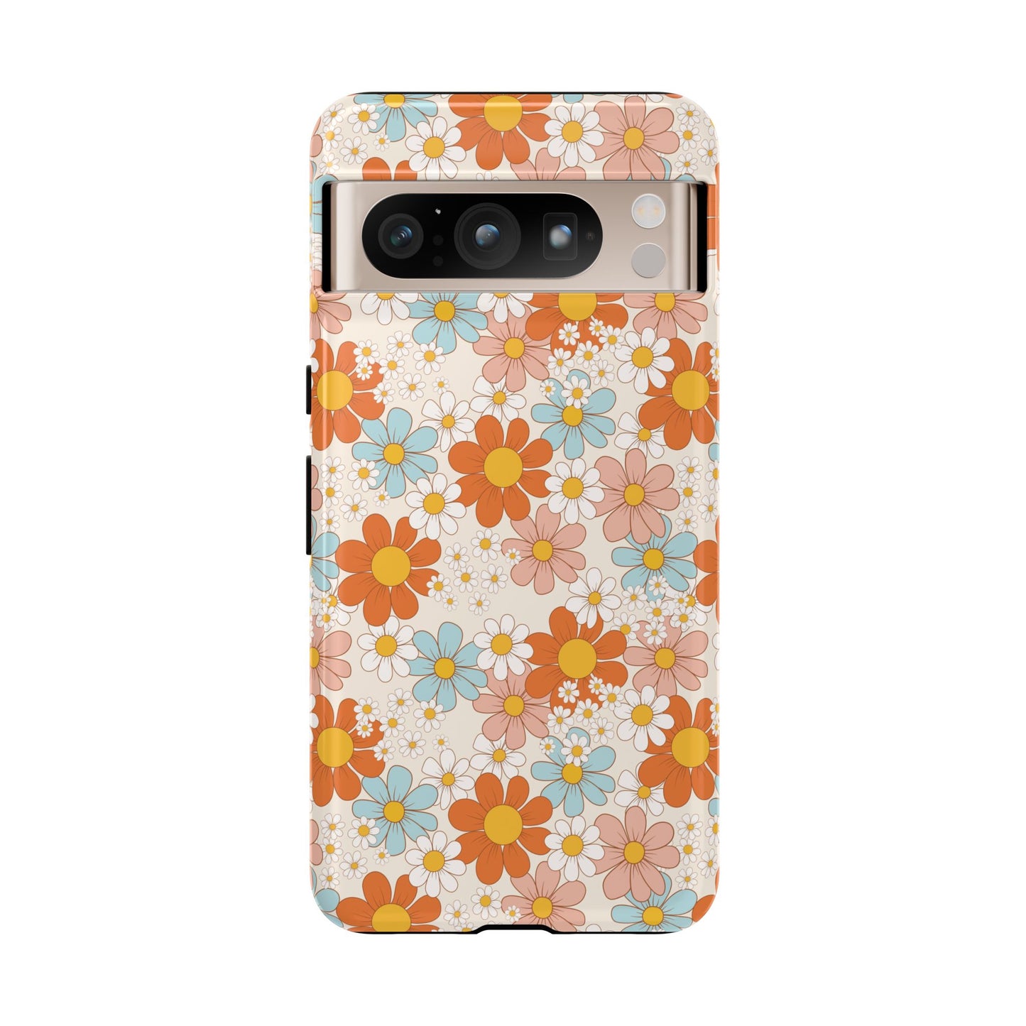 Vintage Retro Daisy Floral Phone Case