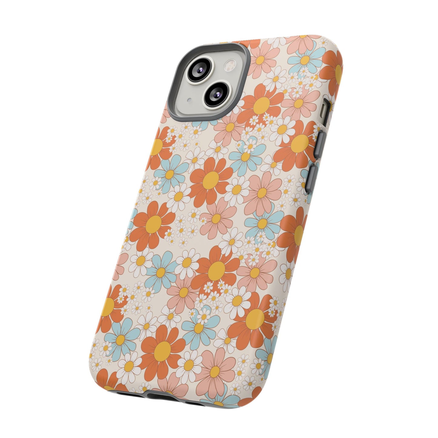 Vintage Retro Daisy Floral Phone Case