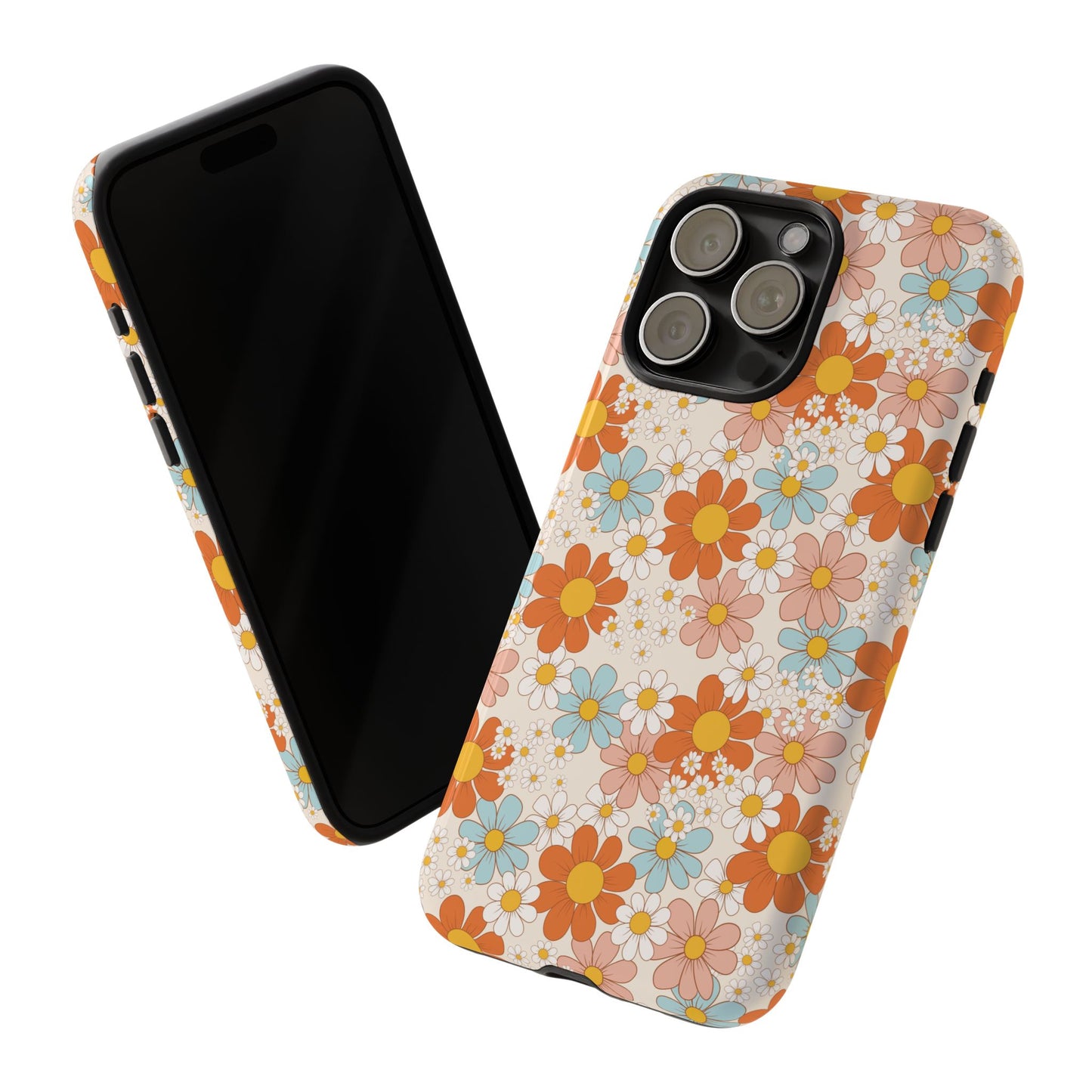 Vintage Retro Daisy Floral Phone Case