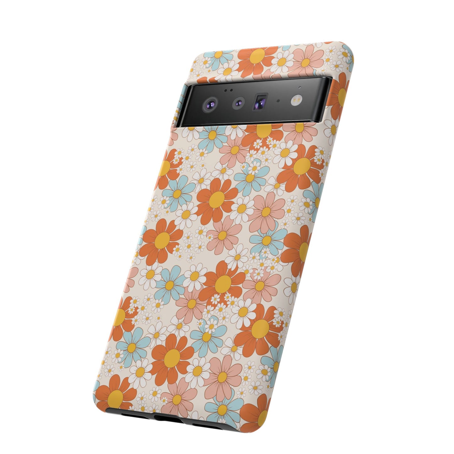 Vintage Retro Daisy Floral Phone Case