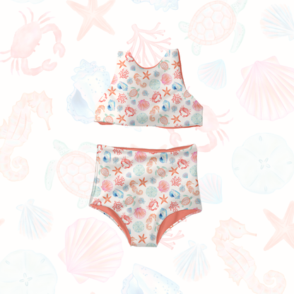 Pastel Watercolor Sea life