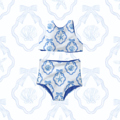 Watercolor Coquette Summer Pattern