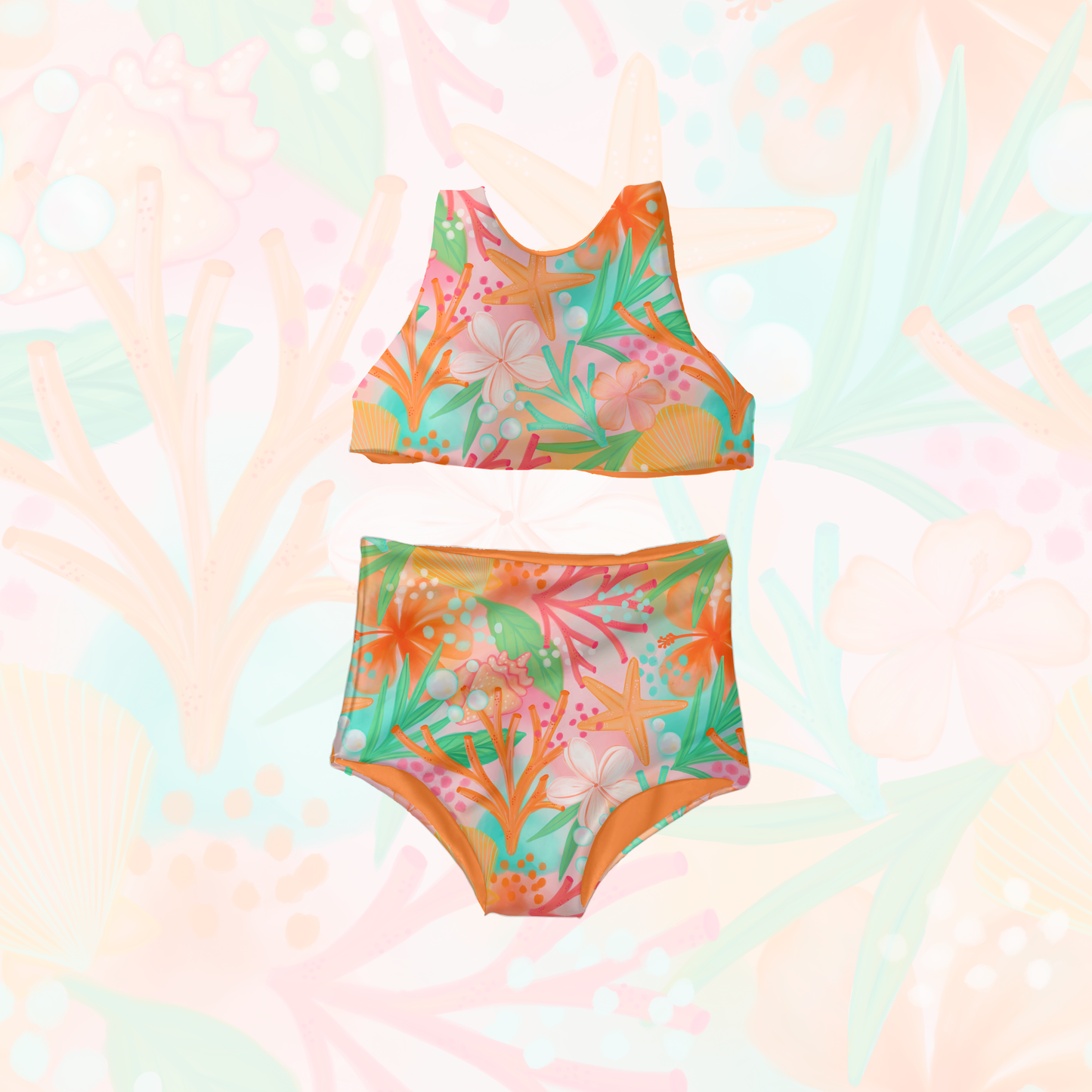 Bright Tropical Corals