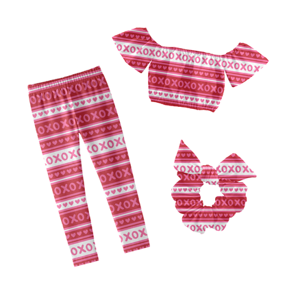 Valentine Love Stripes