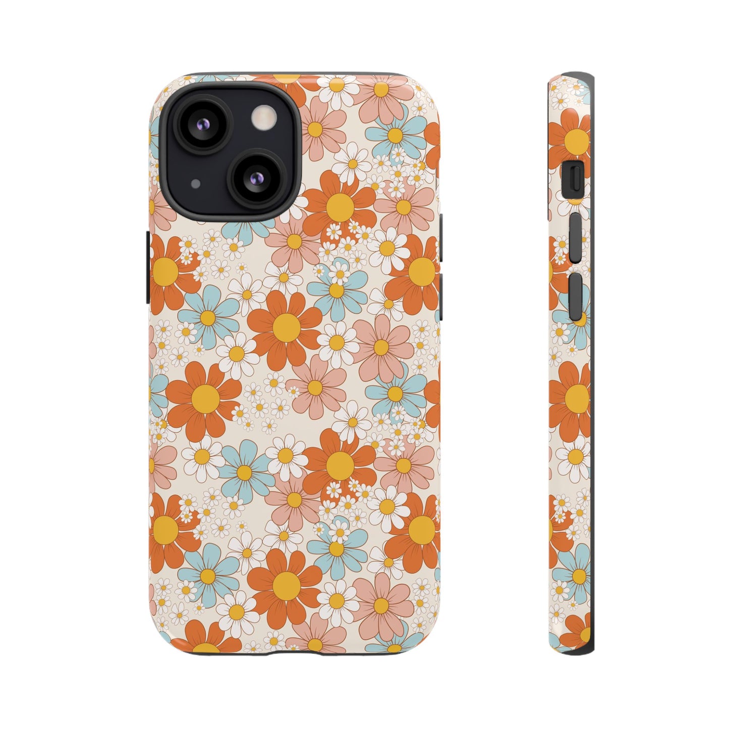 Vintage Retro Daisy Floral Phone Case