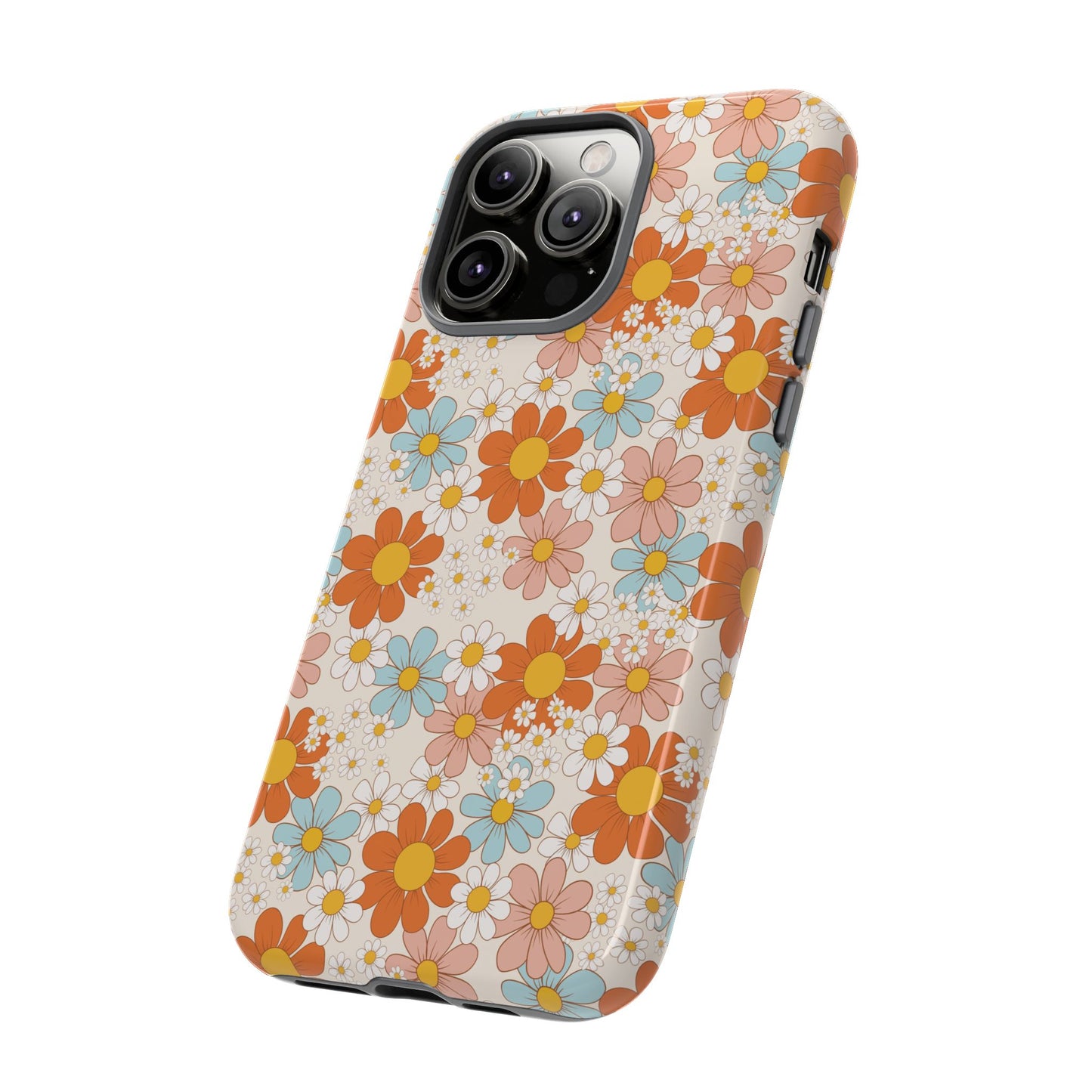 Vintage Retro Daisy Floral Phone Case