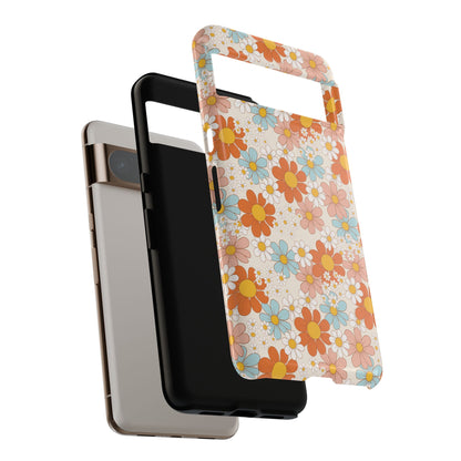 Vintage Retro Daisy Floral Phone Case