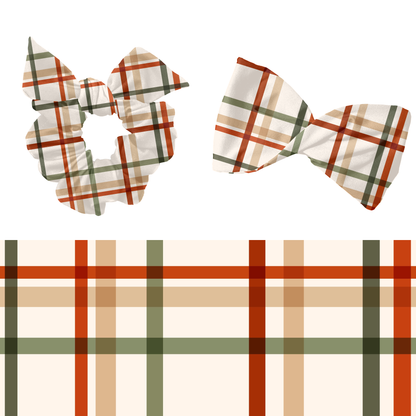 Traditional Christmas gingham