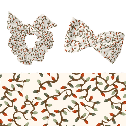 Traditional Watercolor Christmas lights