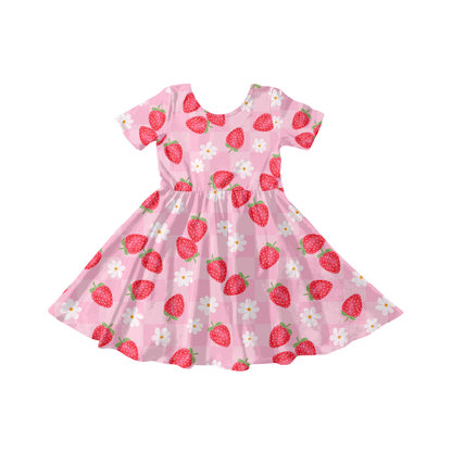 Strawberry Daisy Floral