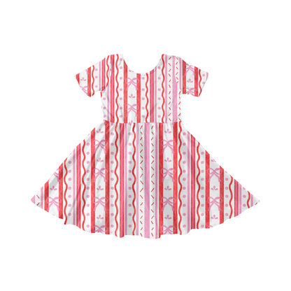 Valentine coquette stripe Pattern