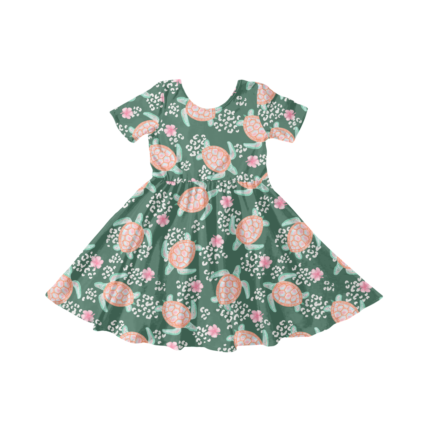 Cheetah Pastel Sea turtle