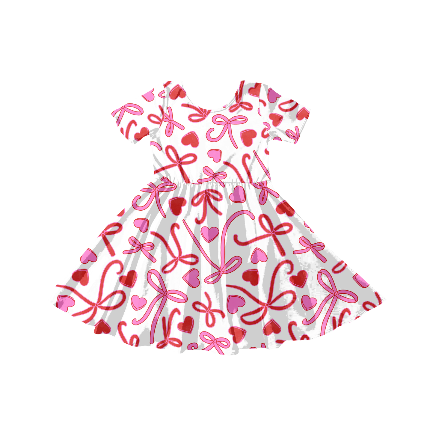 Valentine Bow Hearts