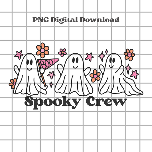 Spooky Ghosts PNG Design