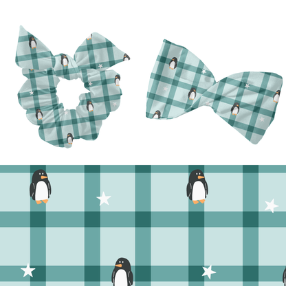 Blue plaid Penguins