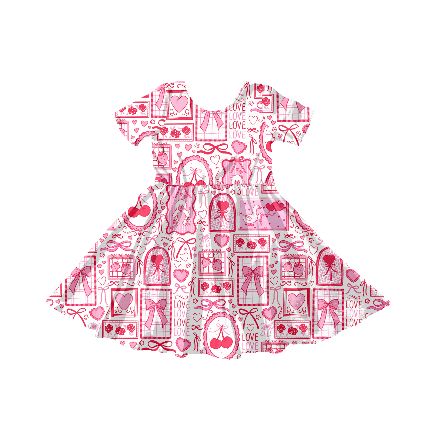 Watercolor Valentine Stamps