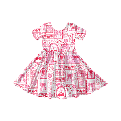 Watercolor Valentine Stamps