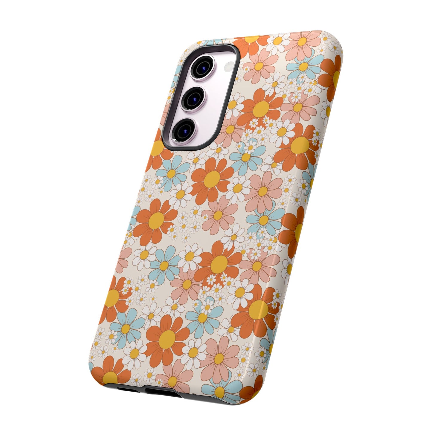 Vintage Retro Daisy Floral Phone Case