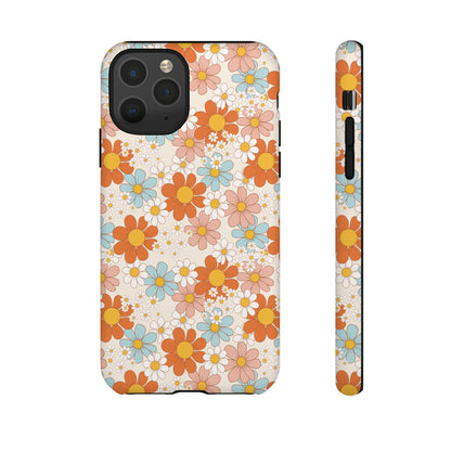 Vintage Retro Daisy Floral Phone Case